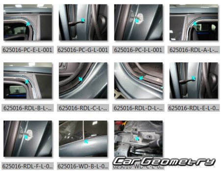 ������� ������ EXEED Exlantix ET � 2025 Body Repair Manual