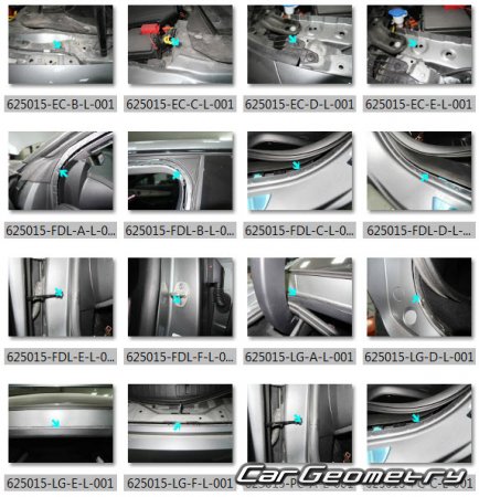 ������� ������ EXEED Exlantix E03 ES � 2025 Body Repair Manual