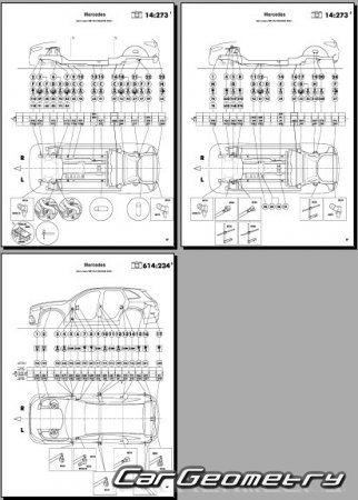 Mercedes GLC-Class (X254) 2022�2028 Body dimensions
