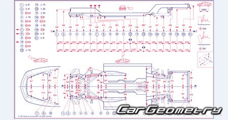 Porsche 911 Cabriolet (997) 2005–2012 Body dimensions Porsche 911 Cabriolet (997) 2005–2012 Body dimensions