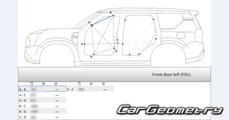 �������� ������� Nissan Armada & Patrol (Y63) 2024-2030 Body Repair Manual