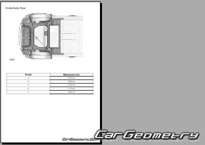 Acura ZDX 2024-2030 Body dimensions