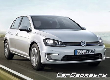 �������� ������� Volkswagen e-Golf (5G) 2014-2020 (5DR Hatchback), ������� ������ ����������� ������
