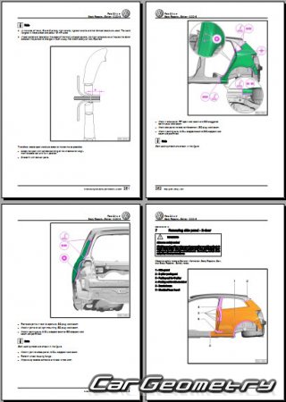Volkswagen Polo (Typ 6R) 2009�2018 Body Repair Manual