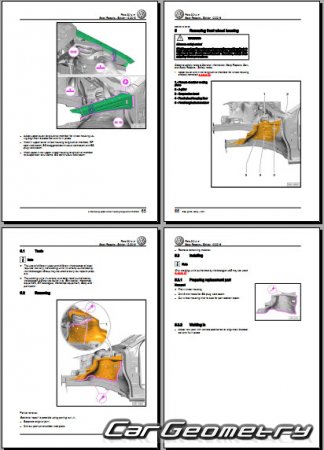 Volkswagen Polo (Typ 6R) 2009�2018 Body Repair Manual