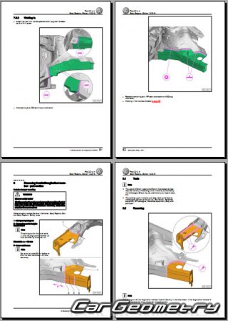 Volkswagen Polo (Typ 6R) 2009�2018 Body Repair Manual