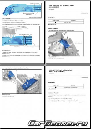 ������� ������ Mazda CX-30 (DM) 2019-2025 Body Repair Manual