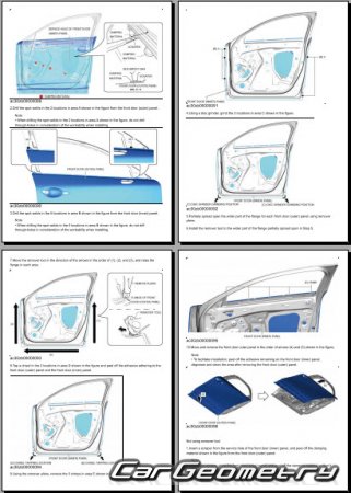������� ������ Mazda CX-30 (DM) 2019-2025 Body Repair Manual