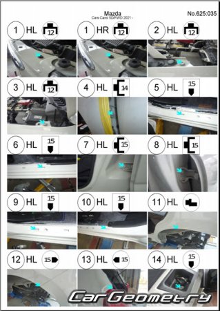 Suzuki Alto � 2021 � Mazda Carol � 2021 (RH Japanese market) Body Repair Manual