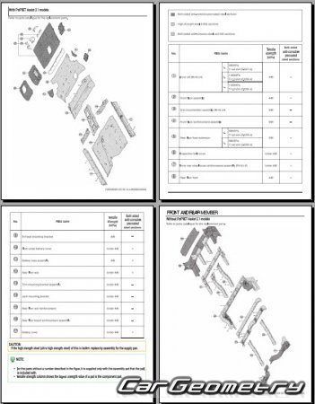�������� ������� Nissan Armada & Patrol (Y63) 2024-2030 Body Repair Manual