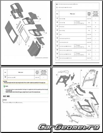 �������� ������� Nissan Armada & Patrol (Y63) 2024-2030 Body Repair Manual