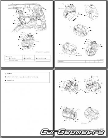 �������� ������� Nissan Armada & Patrol (Y63) 2024-2030 Body Repair Manual