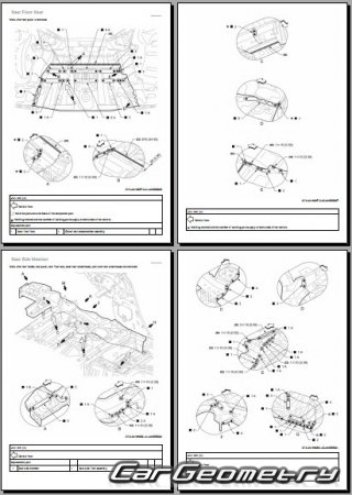 �������� ������� Nissan Z Coupe (RZ34) 2023- Body Repair Manual