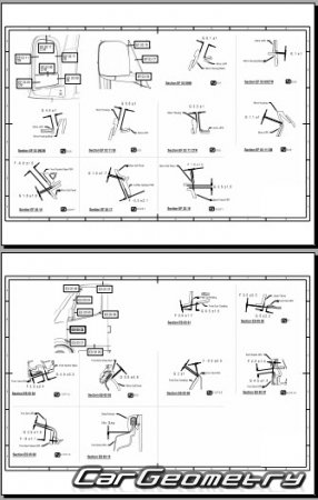 ������� ������ Rivian EDV 500 2023-2029 Body dimensions