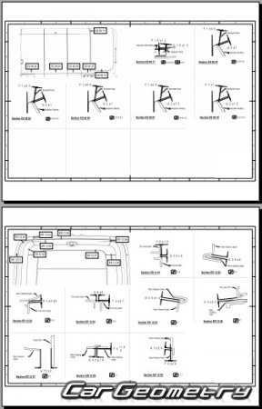 ������� ������ Rivian EDV 500 2023-2029 Body dimensions