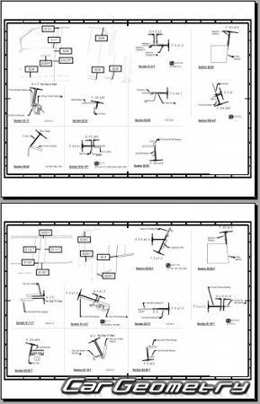 ������� ������ Rivian R1T Pickup 2022-2029 Body dimensions