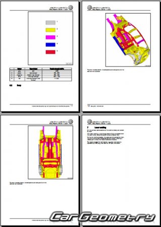 Volkswagen e-Golf (5G) 2014-2020 Body Repair Manual