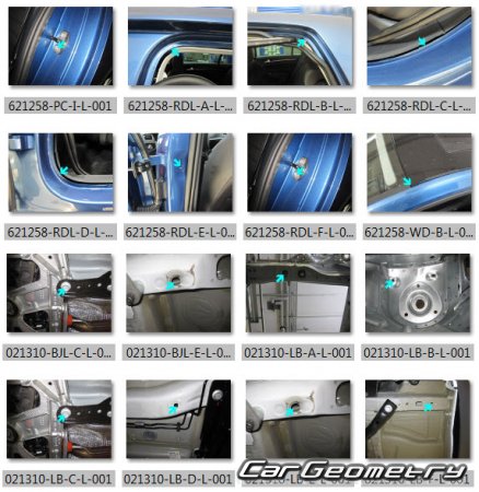 Volkswagen e-Golf (5G) 2014-2020 Body Repair Manual