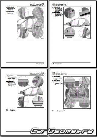 Volkswagen e-Golf (5G) 2014-2020 Body Repair Manual