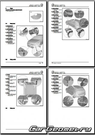 Volkswagen e-Golf (5G) 2014-2020 Body Repair Manual