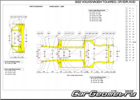 �������� ������� Volkswagen Touareg (CR7) 2018-2025