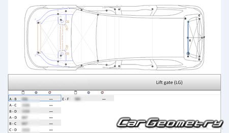 ������� ������ Li Xiang L9 � 2026 Body dimensions