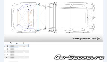 ������� ������ Li Xiang L9 � 2026 Body dimensions