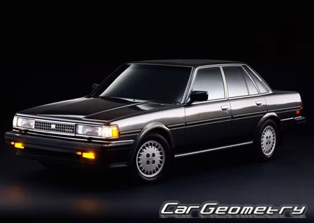 �������� ������� Toyota Cressida (MX72 MX73) 1985-1988, ��������� ������ ������ ��������, ����������� ������� ������ Toyota Cressida (Sedan � Wagon) 1985-1988