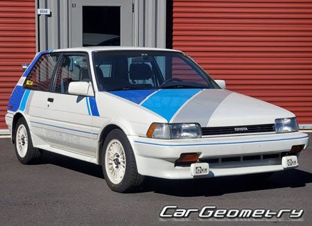 �������� ������� Toyota Corolla FX16 1987-1988, ������� ������ ������ ������� FX16