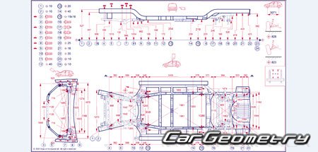 ������� ������ Chevrolet Traverse 2024-2030 Body Repair Manual