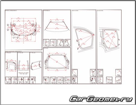 ������� ������ Chevrolet Traverse 2024-2030 Body Repair Manual