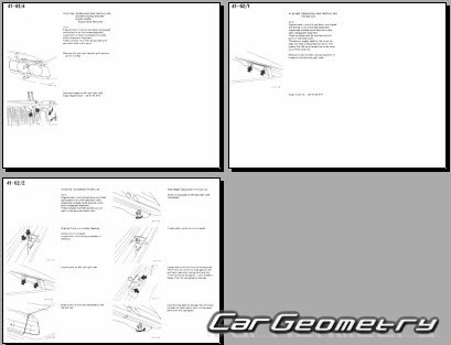 BMW 5 Series (E34) 1989�1995 Body dimensions