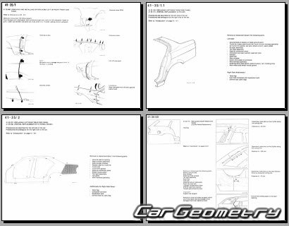 BMW 5 Series (E34) 1989�1995 Body dimensions