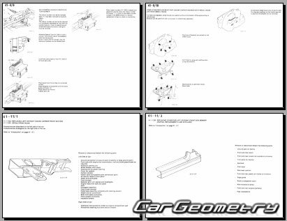 BMW 5 Series (E34) 1989�1995 Body dimensions