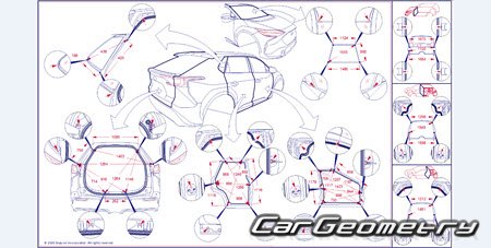 �������� ������� Toyota bZ bZ4X 2024-2027 Collision Repair Manual