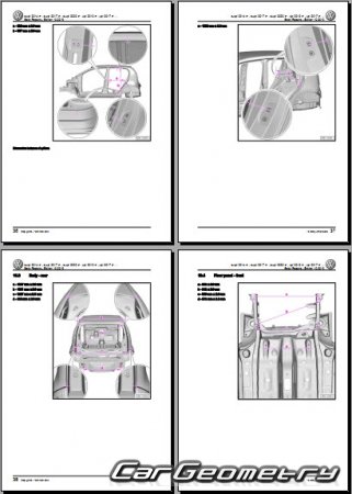 Volkswagen Up! (121) 2012-2025 Body Repair Manual