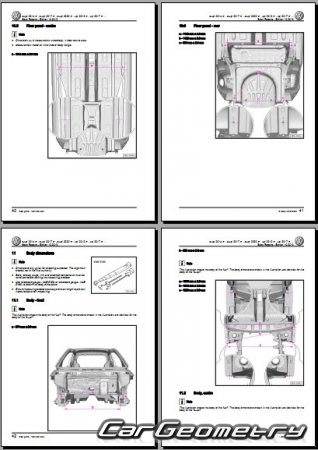 Volkswagen Up! (121) 2012-2025 Body Repair Manual