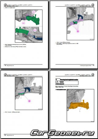 Volkswagen Up! (121) 2012-2025 Body Repair Manual