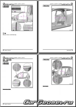 Volkswagen Up! (121) 2012-2025 Body Repair Manual