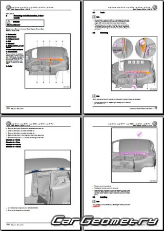 Volkswagen Up! (121) 2012-2025 Body Repair Manual