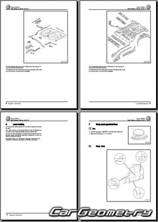 ����������� ����� 2003�2010 Body Repair Manual