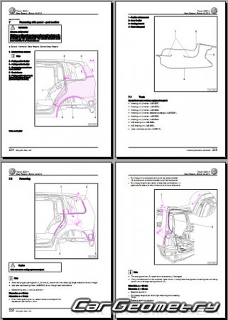 ����������� ����� 2003�2010 Body Repair Manual