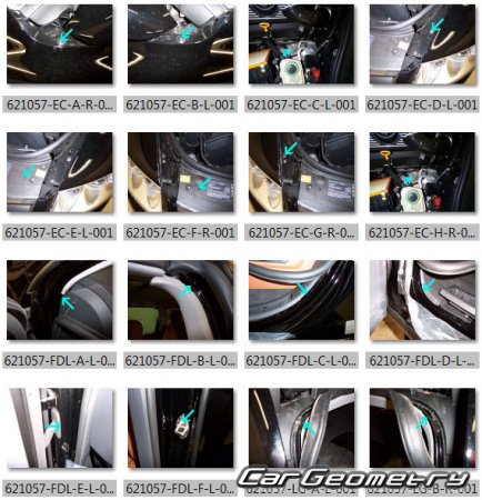 ����������� ������ (Typ 7L) 2003-2010 Body Repair Manual