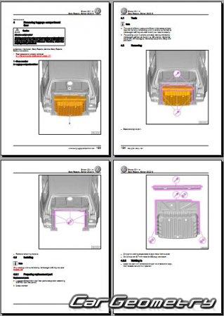 Volkswagen Sharan (Typ 7N) 2011-2017 Body Repair Manual