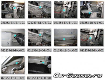 �������� ������� Volkswagen CC 2012�2018 Body dimensions