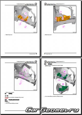 Volkswagen Beetle Cabriolet 2012-2019 Body Repair Manual