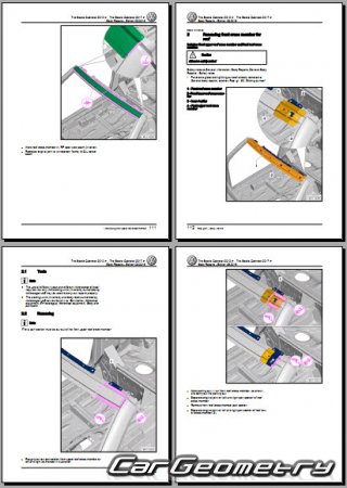 Volkswagen Beetle Cabriolet 2012-2019 Body Repair Manual