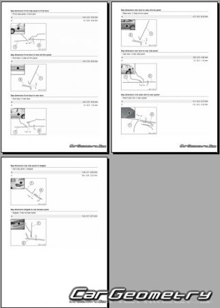 �������� ������� BMW XM (G09) � 2023 Body dimensions