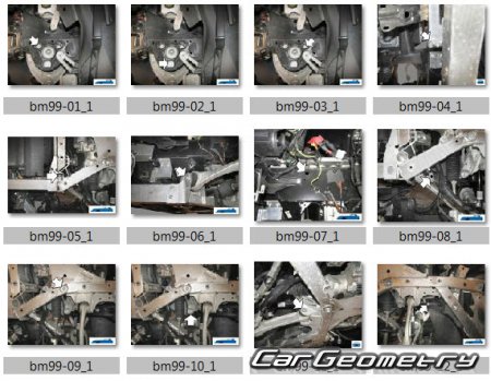 ������� ������ BMW i8 (I12) 2014-2020 Body dimensions