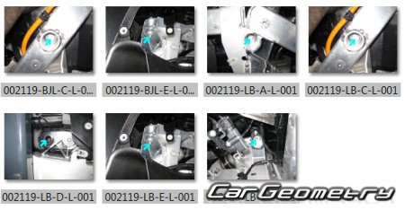 ������� ������ BMW i8 (I12) 2014-2020 Body dimensions